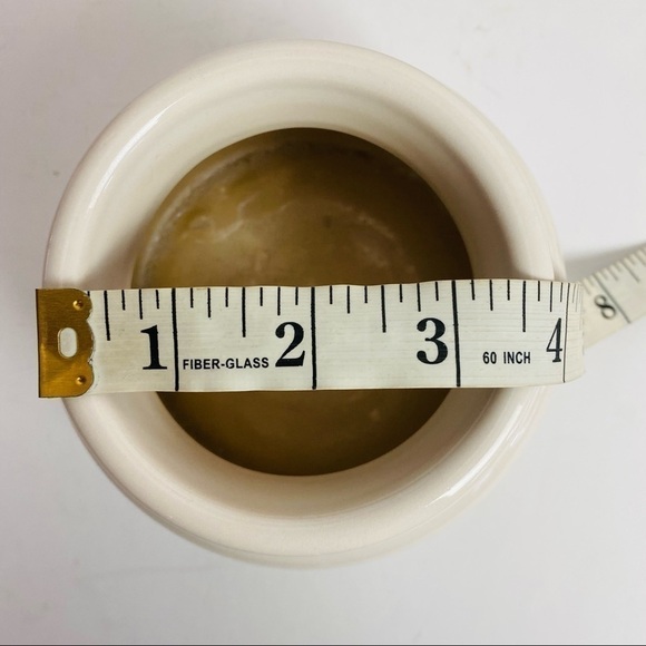 Magnolia Home Ceramic Vase Short Ivory Minimalistic NEW - Picture 4 of 8